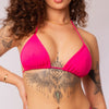 TOP TRIÁNGULO ROSA PINK NEW