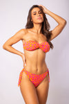 TOP RELLENO LEOPARDO ROSA CON NARANJA
