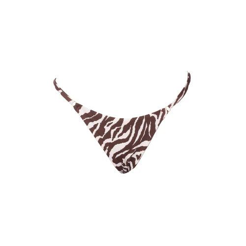 TANGA REGULABLE CEBRA MARRÓN