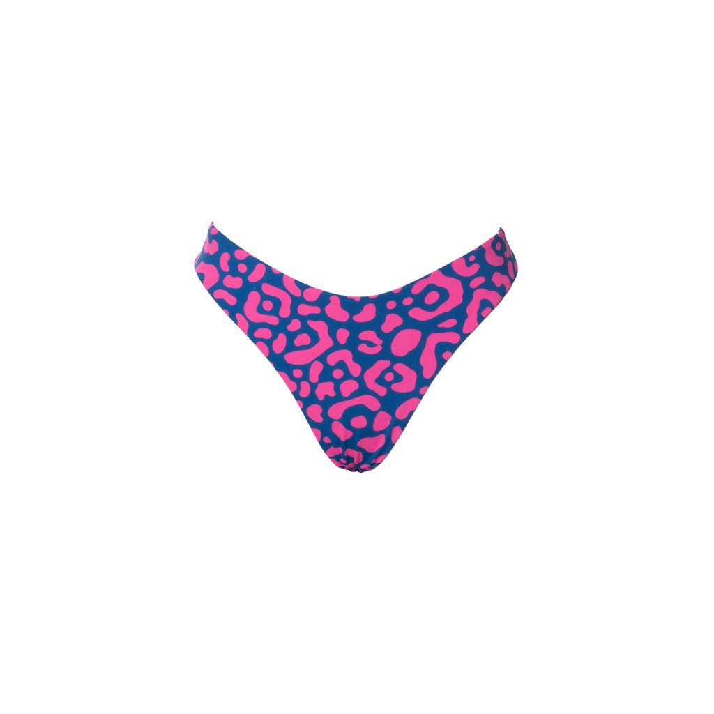 TANGA  AVIADOR LEOPARDO ROSA CON AZUL