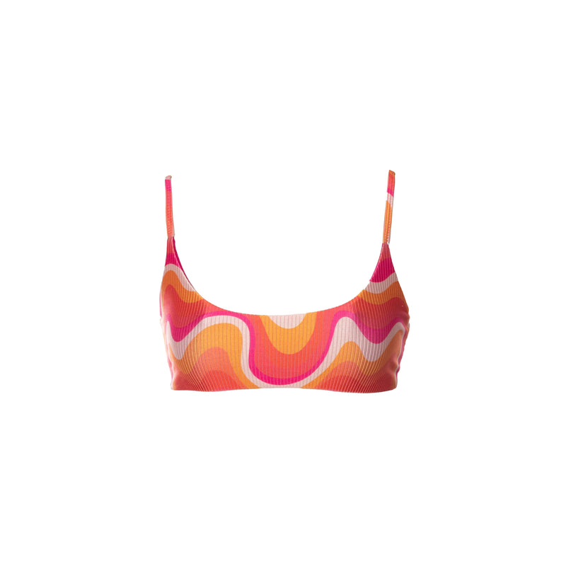 TOP BÁSICO TEXTURIZADO PSICODELIC SUMMER