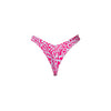 TANGA AVIADOR TEXTURIZADO LEOPARDO AZUL CON ROSA