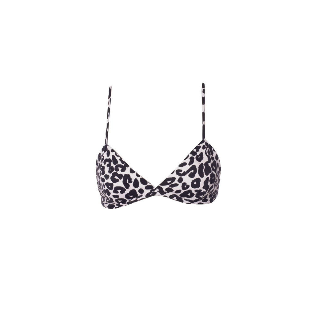 TOP FÍJO LEOPARDO BLANCO CON NEGRO