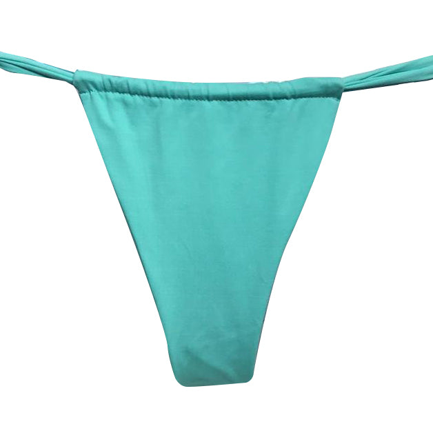 TANGA CORTINA LAZO TURQUESA