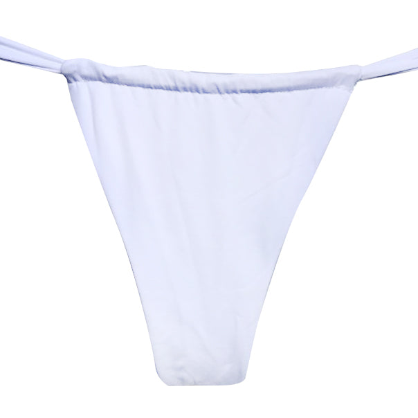 TANGA CORTINA LAZO BLANCO