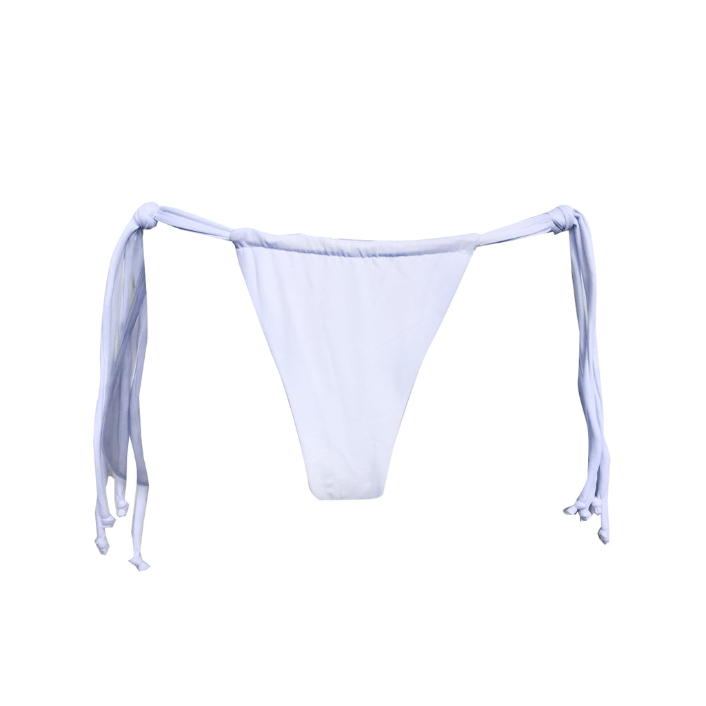 TANGA CORTINA LAZO BLANCO