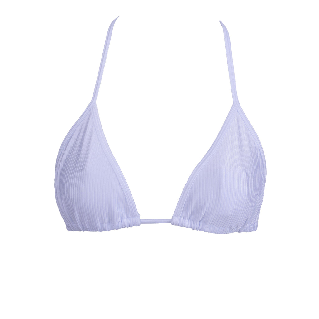 TOP TRIÁNGULO TEXTURIZADO BLANCO