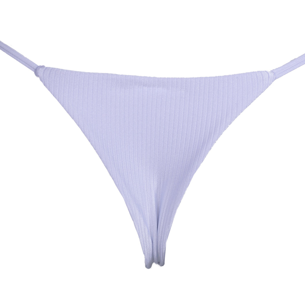 MINI TANGA REGULABLE TEXTURIZADO BLANCO